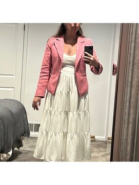 Central Park West Pink Blazer